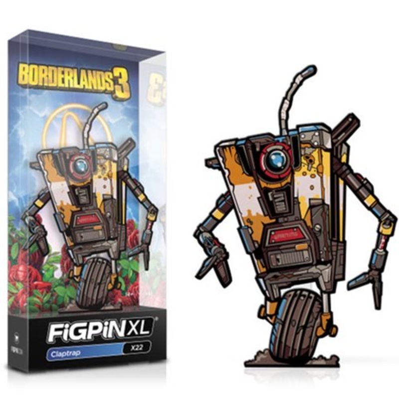 Borderlands 3: FiGPiN XL Enamel Pin Claptrap [X22]