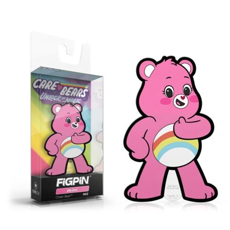 Care Bears Unlock the Magic: FiGPiN Mini Enamel Pin Cheer Bear [M53]