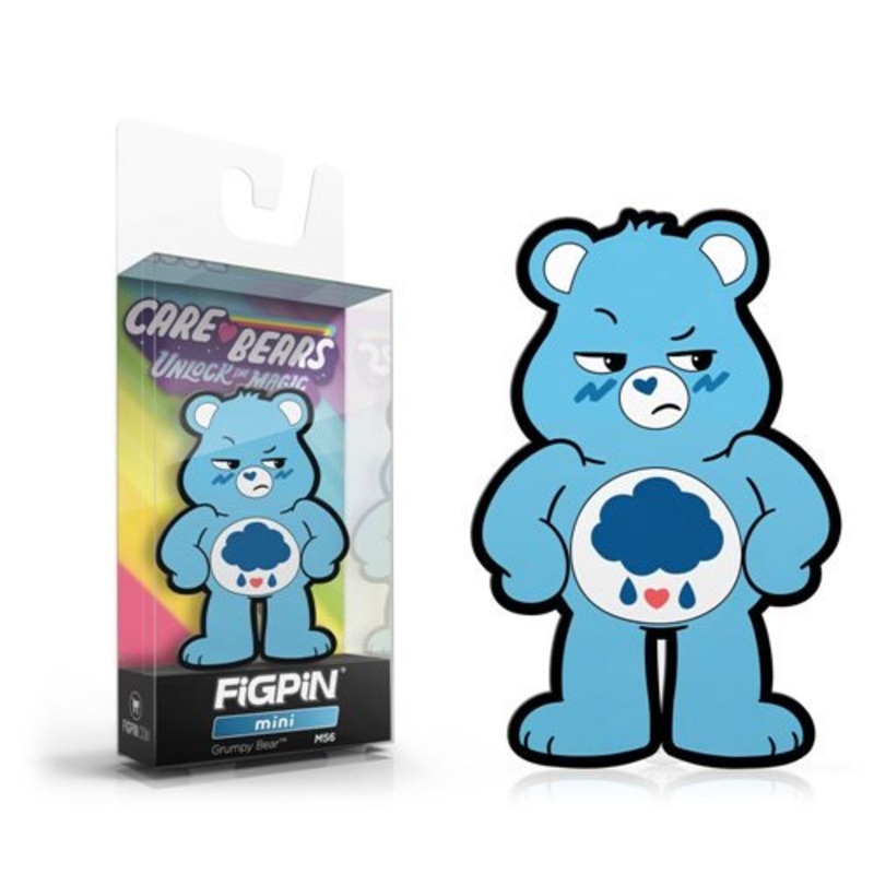 Care Bears Unlock the Magic: FiGPiN Mini Enamel Pin Grumpy Bear [M56]