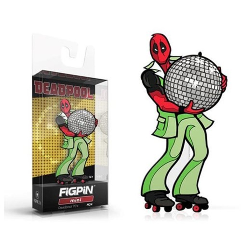 Deadpool: FiGPiN Mini Enamel Pin Deadpool 70s [M24]
