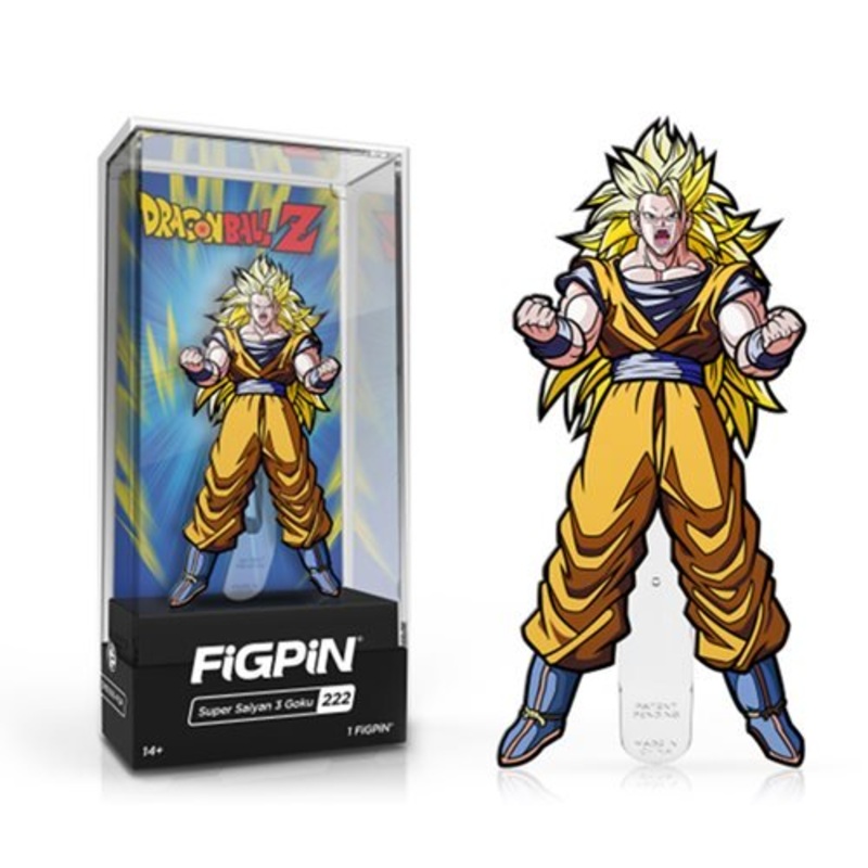 Dragon Ball Z: FiGPiN Enamel Pin Super Saiyan 3 Goku [222]