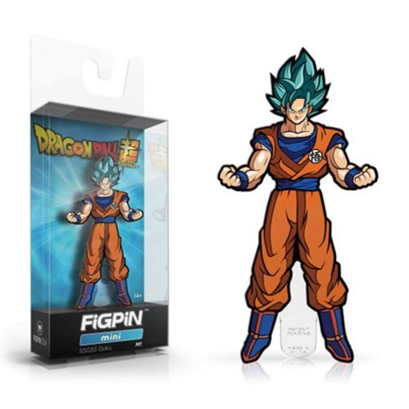 Dragon Ball Z: FiGPiN Mini Enamel Pin Super Saiyan God Super Saiyan Goku [M1]