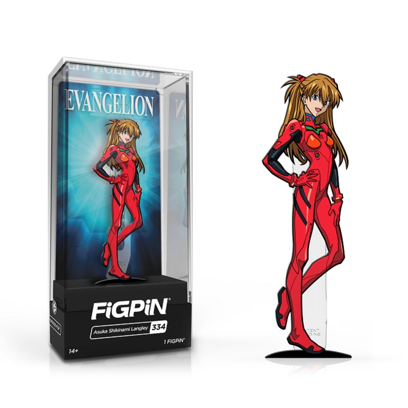Evangelion: FiGPiN Enamel Pin Asuka Shikinami Langley [334]