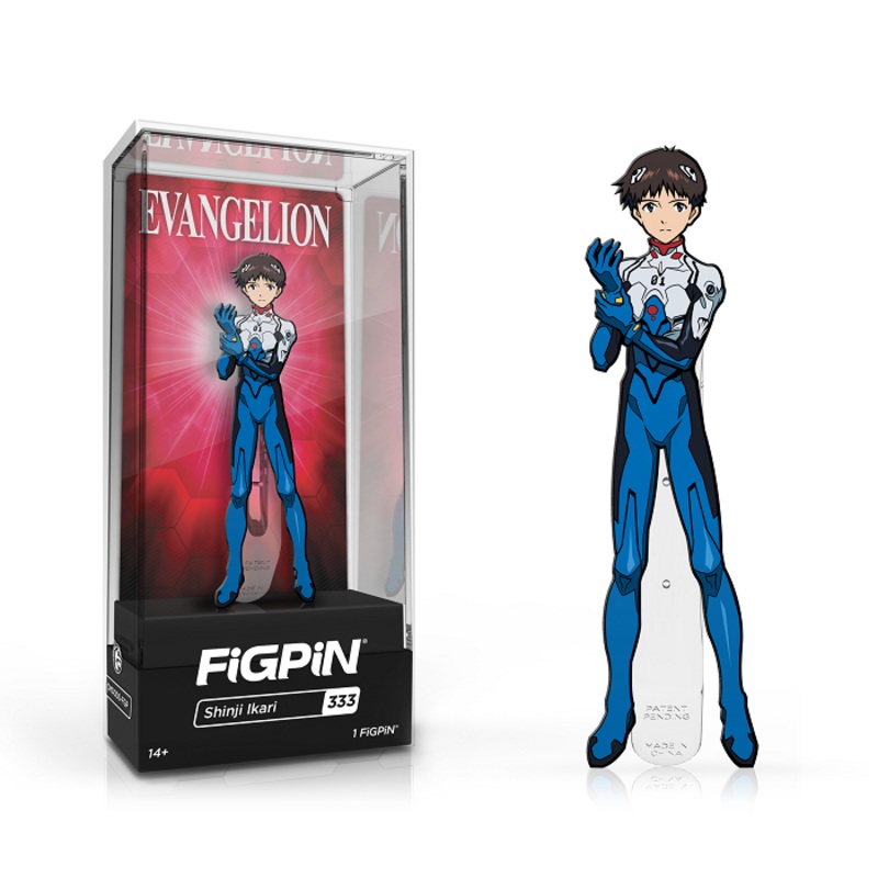 Evangelion: FiGPiN Enamel Pin Shinji Ikari [333]