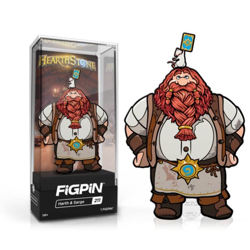 Hearthstone: FiGPiN Enamel Pin Harth & Sarge [211]