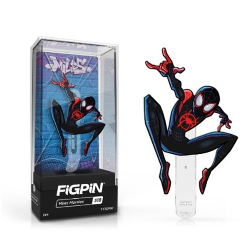 Into the Spider-Verse: FiGPiN Enamel Pin Miles Morales [318]