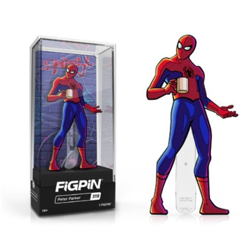 Into the Spider-Verse: FiGPiN Enamel Pin Peter Parker [319]