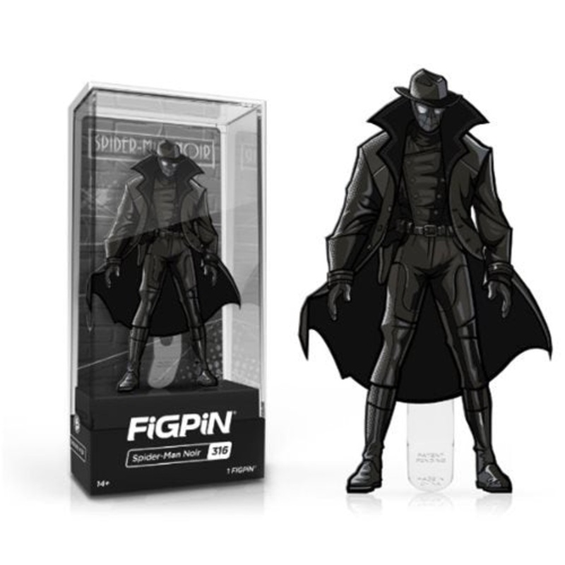 Into the Spider-Verse: FiGPiN Enamel Pin Spider-Man Noir [316]