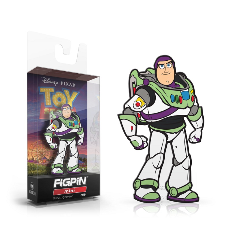 Toy Story 4: FiGPiN Mini Enamel Pin Buzz Lightyear [M19]