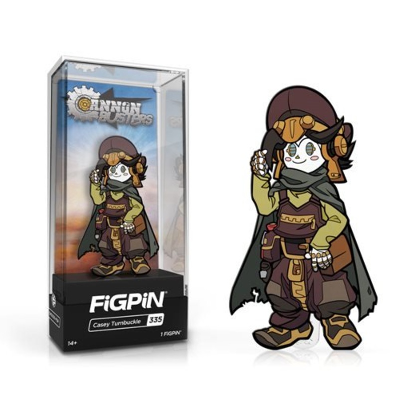 Cannon Busters: FiGPiN Enamel Pin Casey Turnbuckle [335]