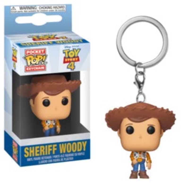 Toy Story 4 Pocket Pop! Keychain Sheriff Woody
