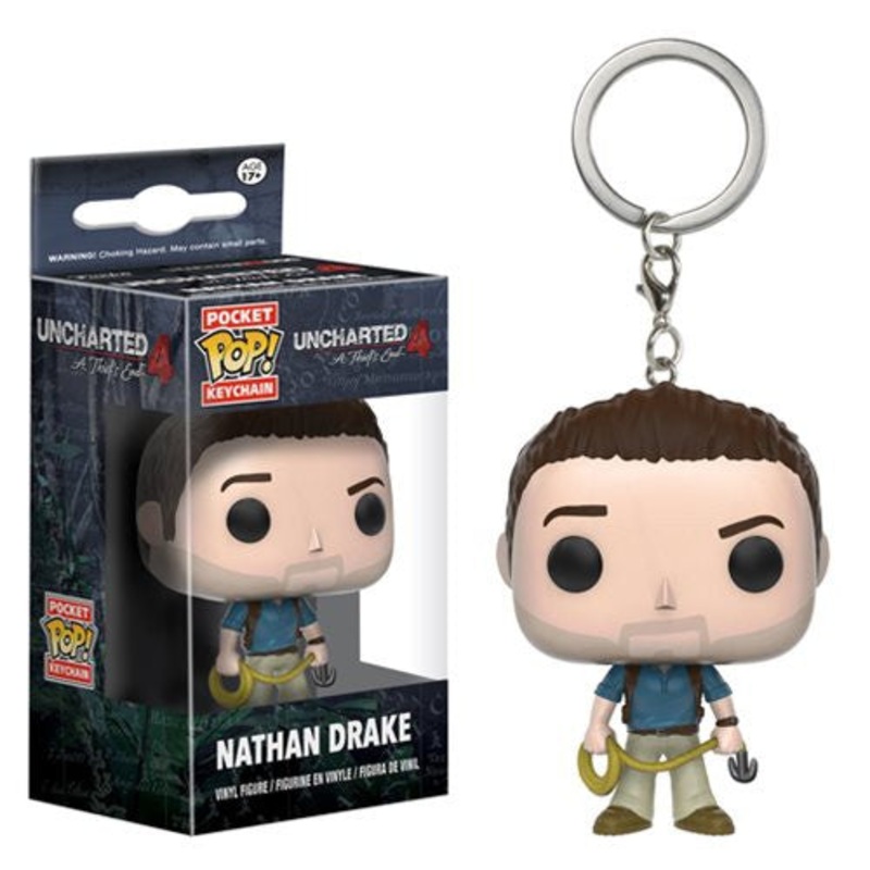 Uncharted Pocket Pop! Keychain Nathan Drake