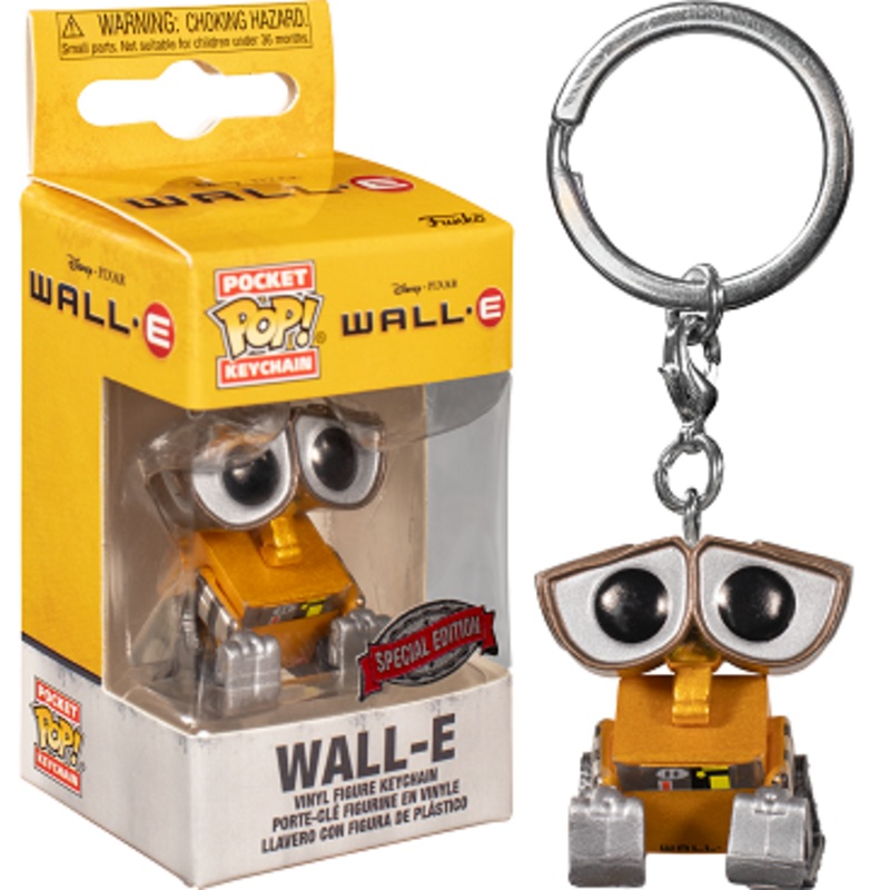 Wall-E Pocket Pop! Keychain Wall-E (Metallic) [Exclusive]