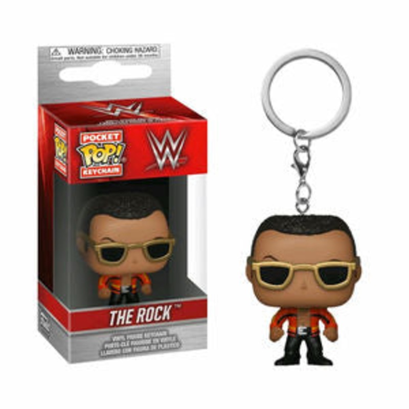 WWE Pocket Pop! Keychain The Rock