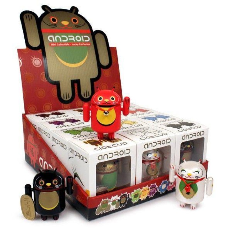 Android Mini Collectible Lucky Cat Series (Case of 12)