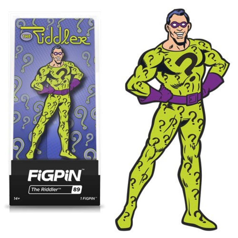DC Comics: Batman Classic: FiGPiN Enamel Pin The Riddler [89]