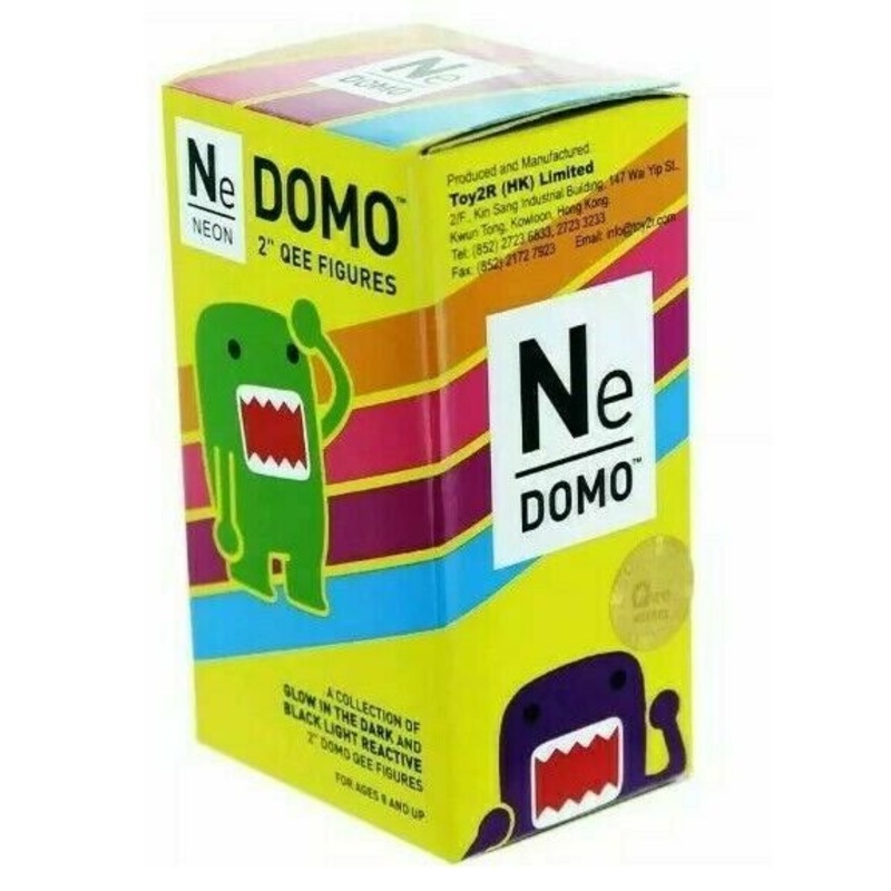 Neon Domo Qee Figures: (1 Blind Box)