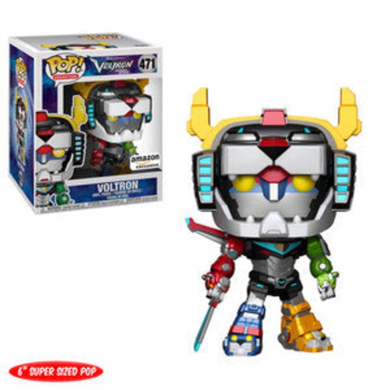 Voltron Legendary Defender Pop! Vinyl Figure Voltron 6″ (Metallic) [471]