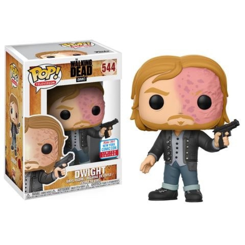The Walking Dead Pop! Vinyl Dwight (Burnt Face) [NYCC 2017 Exclusive] [544]