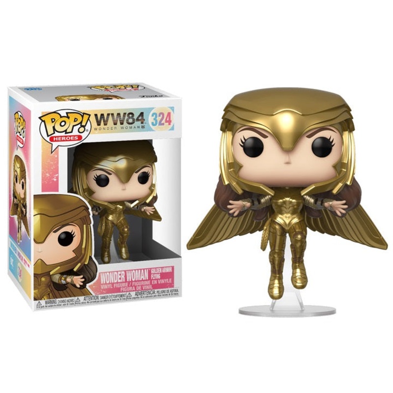 Wonder Woman 1984 Pop! Vinyl Figure Wonder Woman Golden Armor Flying [324]