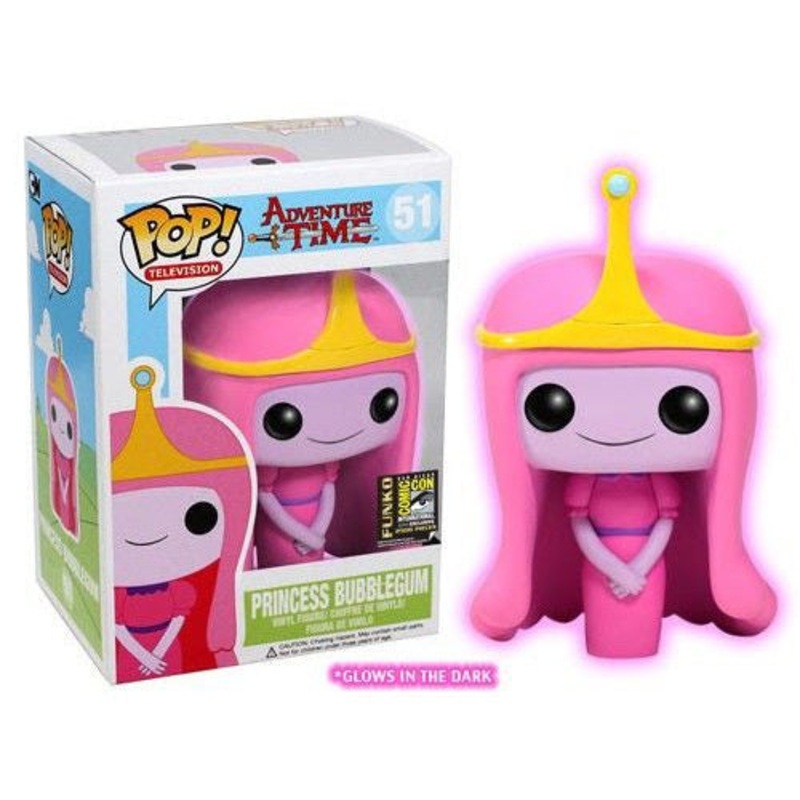 Adventure Time Pop! Vinyl Figure Glow In The Dark Princess Bubblegum [SDCC 2014 Exclusive]