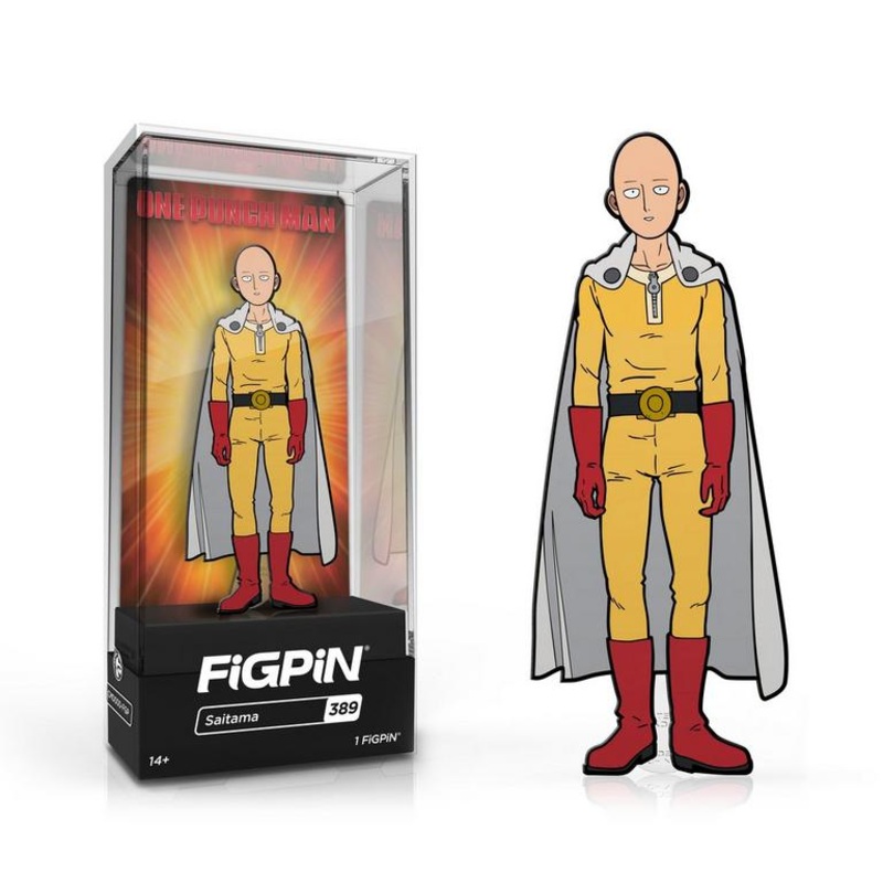 One Punch Man: FiGPiN Enamel Pin Saitama [389]