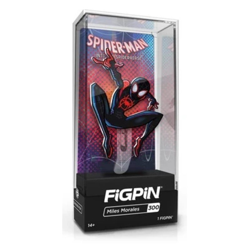 Spider-Man: Into The Spider-Verse FiGPiN Enamel Pin Miles Morales (NYCC 2019 Exclusive) [300]