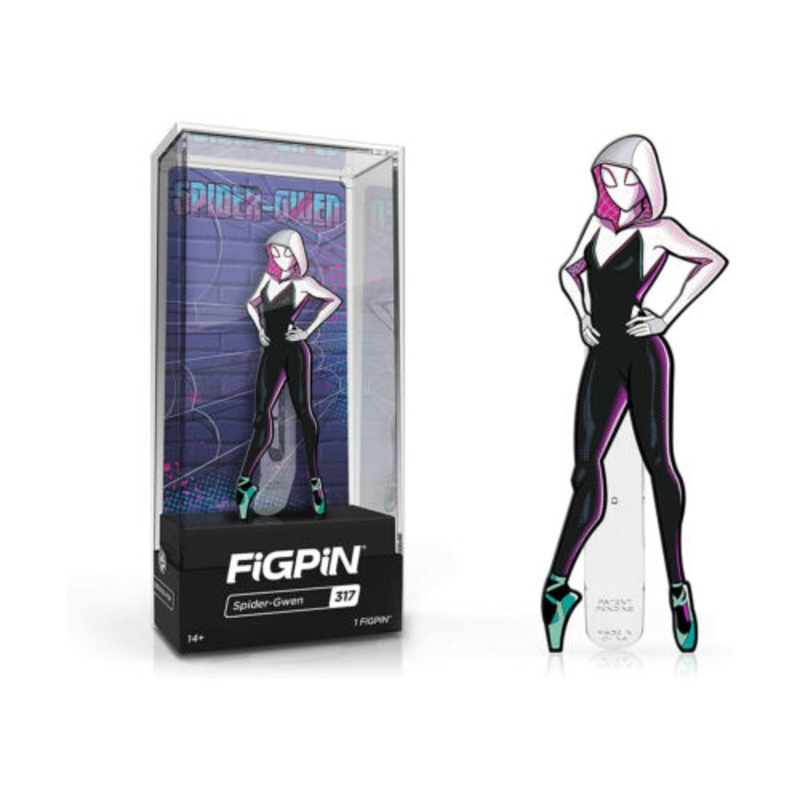 Spider-Man: Into The Spider-Verse FiGPiN Enamel Pin Spider-Gwen (NYCC 2019 Exclusive) [299]