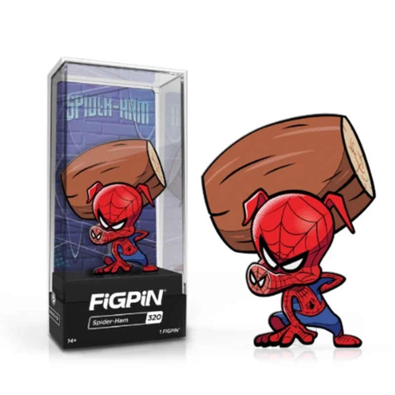 Spider-Man: Into The Spider-Verse FiGPiN Enamel Pin Spider-Ham (NYCC 2019 Exclusive) [302]