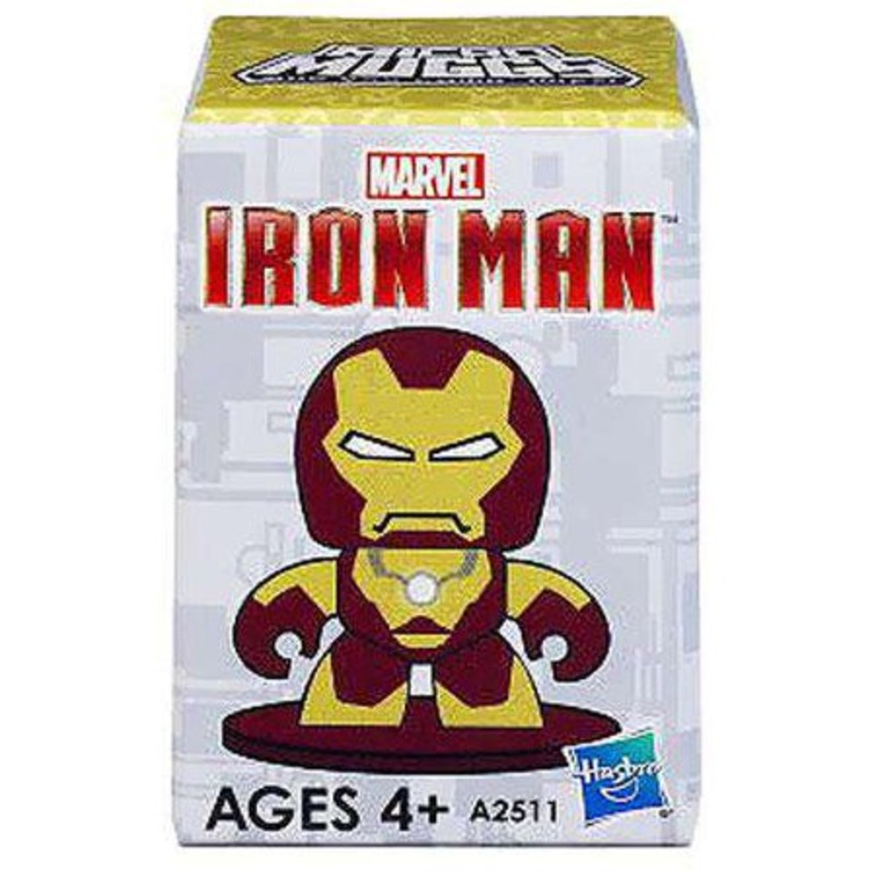 Hasbro Iron Man 3 Micro Muggs Mini Vinyl Figures: (1 Blind Box)