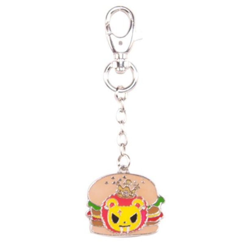 Tokidoki Buffet Lion Papa Burger Keychain