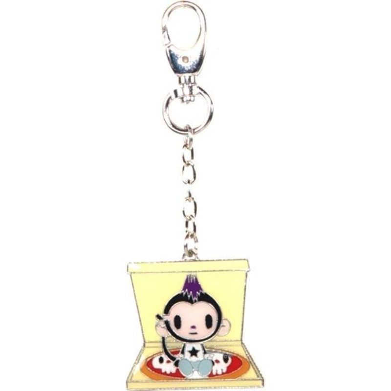 Tokidoki Buffet Maxx Pizza Keychain