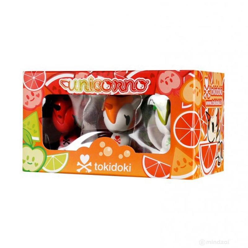 Tokidoki Unicorno 3-Pack Fruit Vinyl Figure