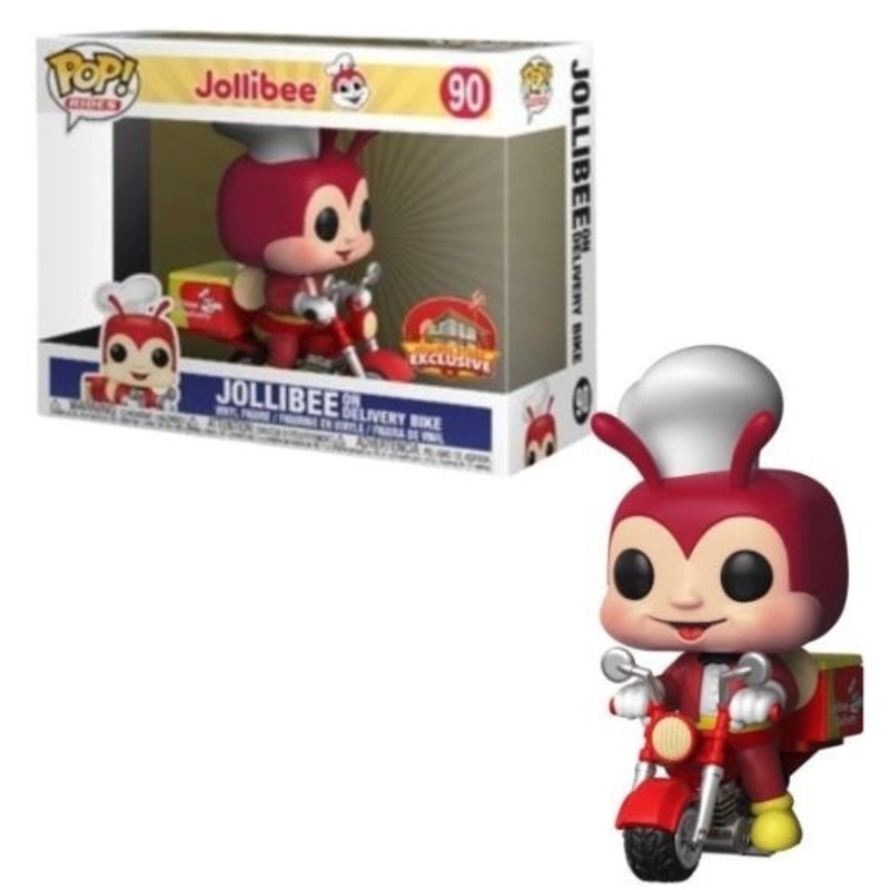 Ad Icons Pop! Rides Jollibee on Delivery Bike (Store Exclusive) [90]