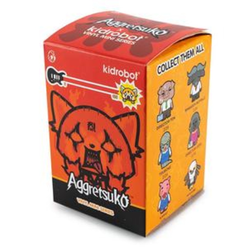 Kidrobot x Sanrio Aggretsuko Vinyl Mini Series: (1 Blind Box)