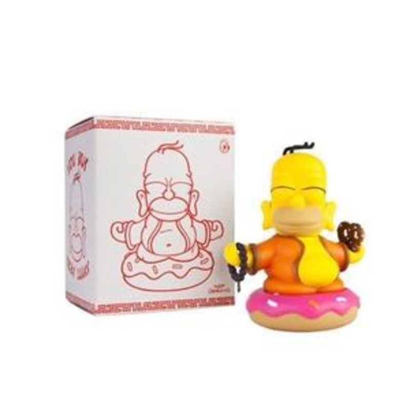 Kidrobot x Simpsons Homer Buddha (Color Version) 3″ Figure
