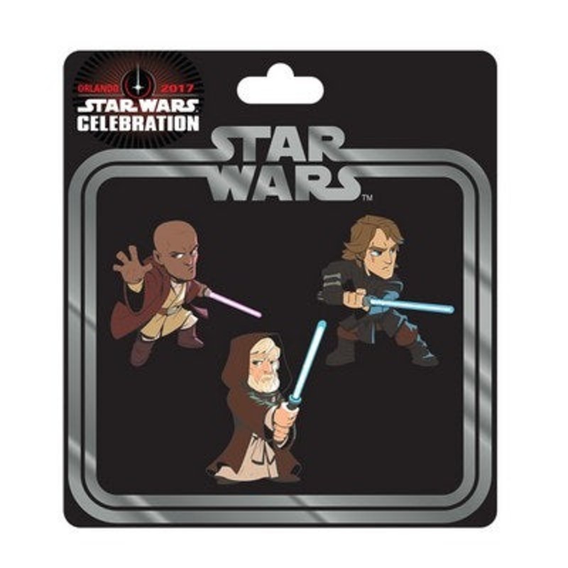 Star Wars Celebration Jedi Pin 3-Pack