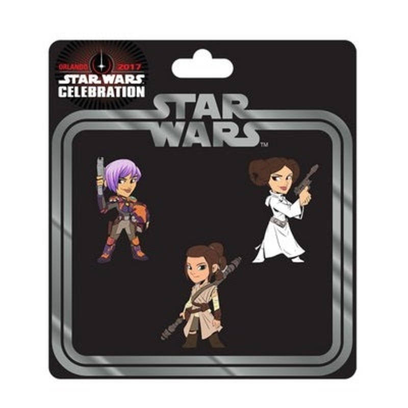 Star Wars Celebration Women of Star Wars Pin 3-Pack