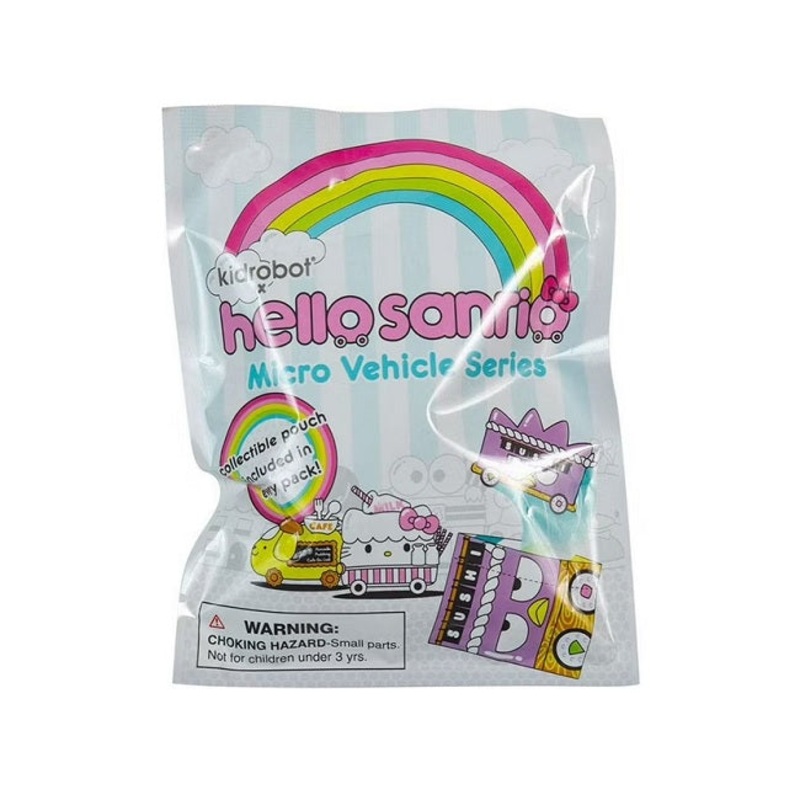 Kidrobot x Hello Sanrio Micro Vehicle Series: (1 Blind Pack)