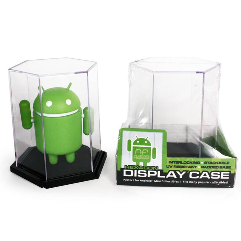 Android Foundry Display Cases – Hexagonal – 1 Piece