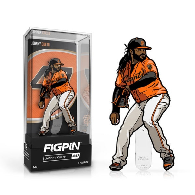 MLB San Francisco Giants FiGPiN Enamel Pin Johnny Cueto [447]