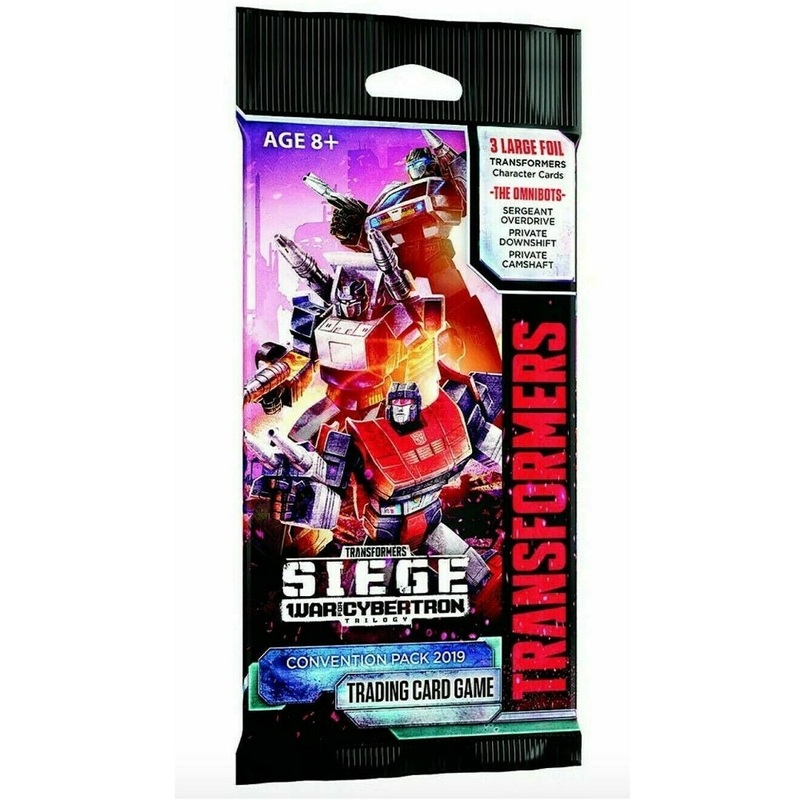 Transformers Siege War for Cybertron Convention Pack Trading Card Game [2019 SDCC]
