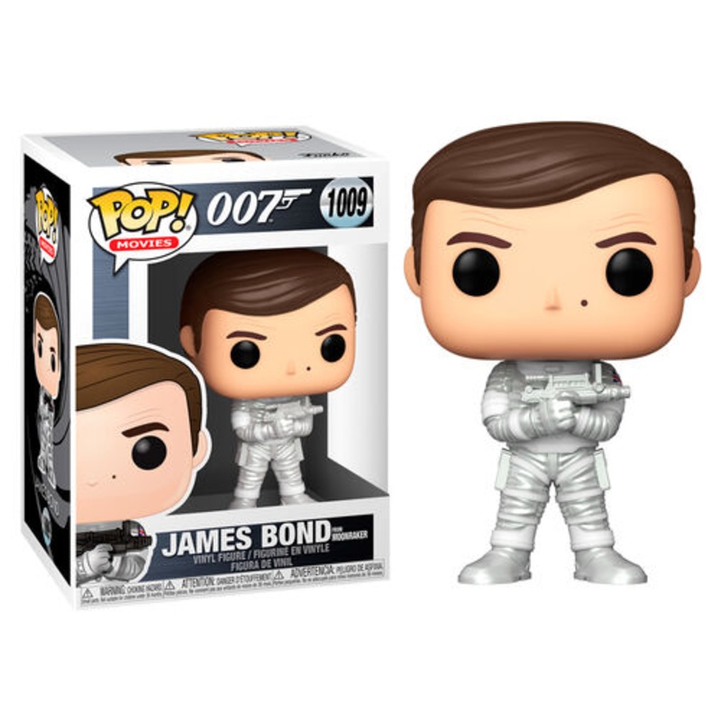 007 Pop! Vinyl Figure James Bond Roger Moore Moonraker [1009]