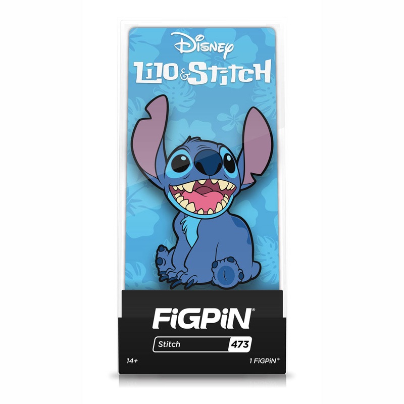 Disney Lilo & Stitch: FiGPiN Enamel Pin Stitch (Classic Sitting) [473]