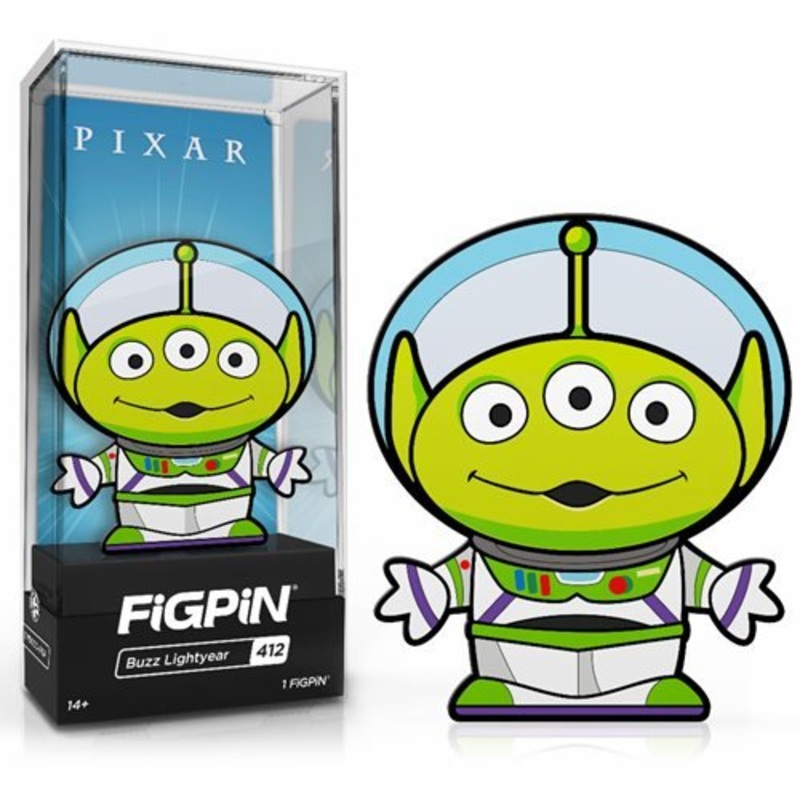 Disney Pixar Alien Remix: FiGPiN Enamel Pin Alien Buzz Lightyear [412]