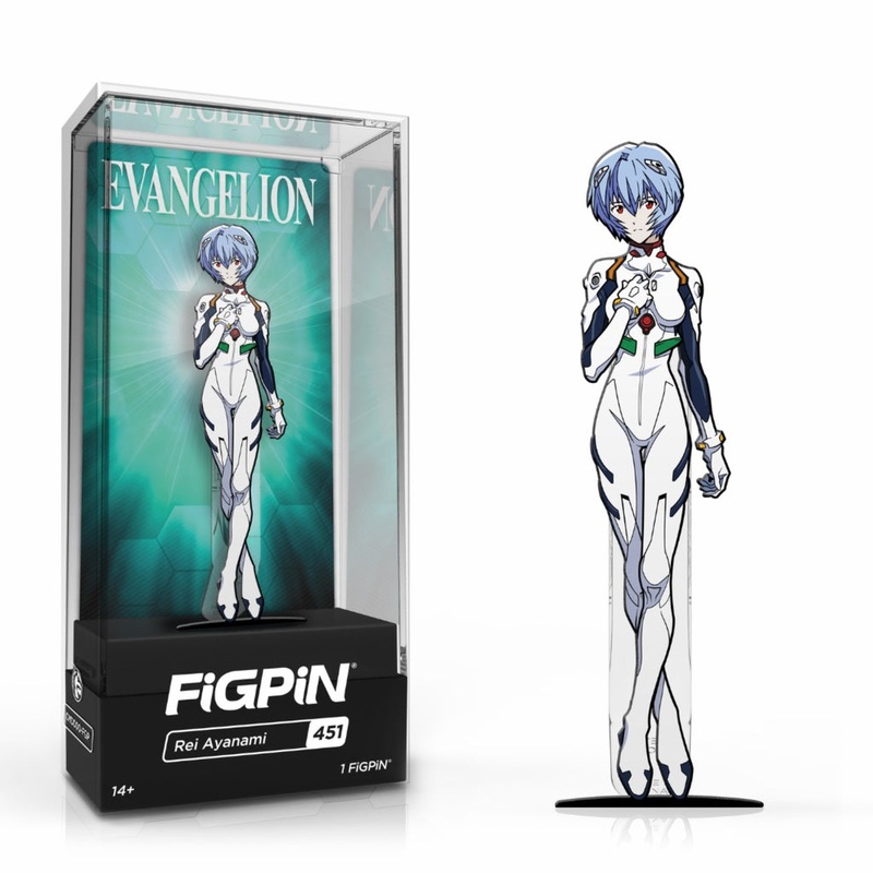 Evangelion: FiGPiN Enamel Pin Rei Ayanami [451]