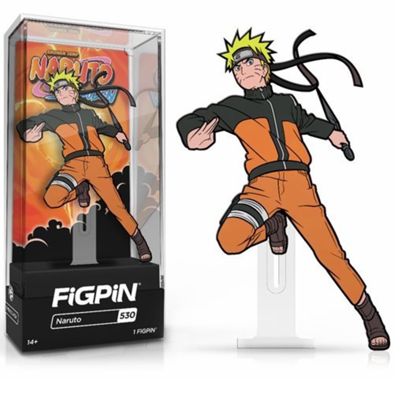 Naruto Shippuden: FiGPiN Enamel Pin Naruto (Action Pose) [530]