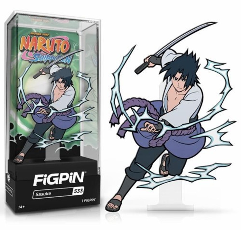 Naruto Shippuden: FiGPiN Enamel Pin Sasuke (Action Pose) [533]