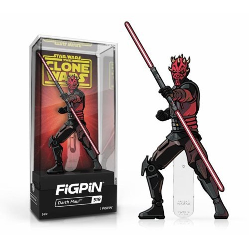 Star Wars The Clone Wars: FiGPiN Enamel Pin Darth Maul [519]