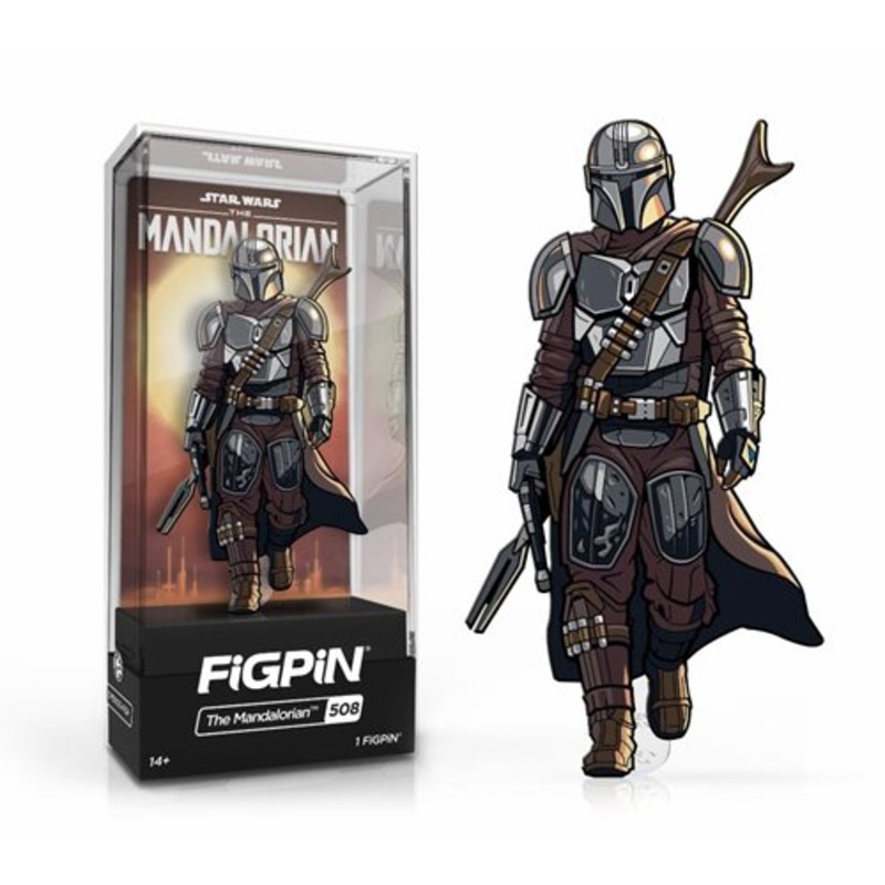 Star Wars The Mandalorian: FiGPiN Enamel Pin Mando [508]